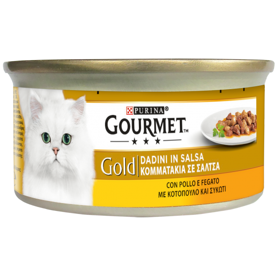 GOURMET GOLD 85GR DADINI POLLO E        