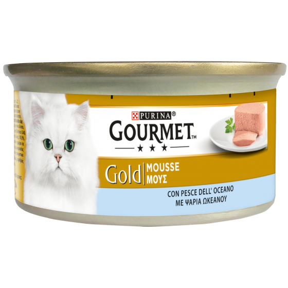 GOURMET GOLD 85GR MOUSSE PESCE OCEAN    