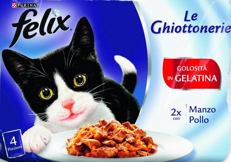 FELIX GHIOTTONERIE 4X100GR MANZO        