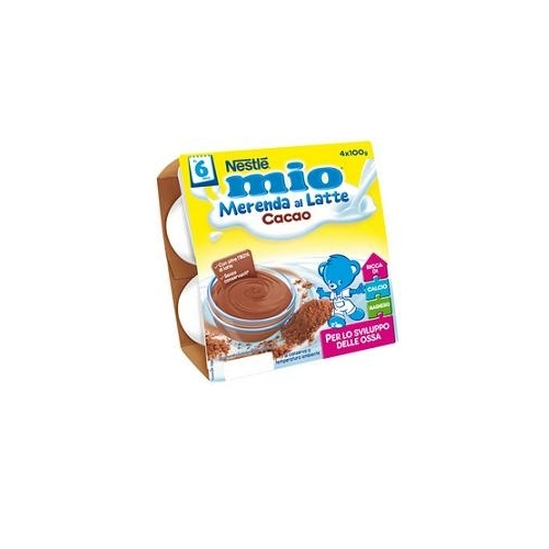 MIO MERENDA DESSERT 4X100GR CACAO       