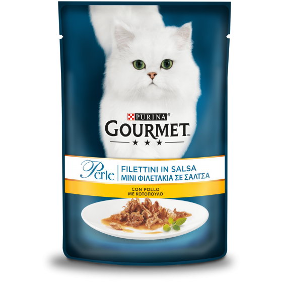 GOURMET PERLE 85GR FILETTINI POLLO      