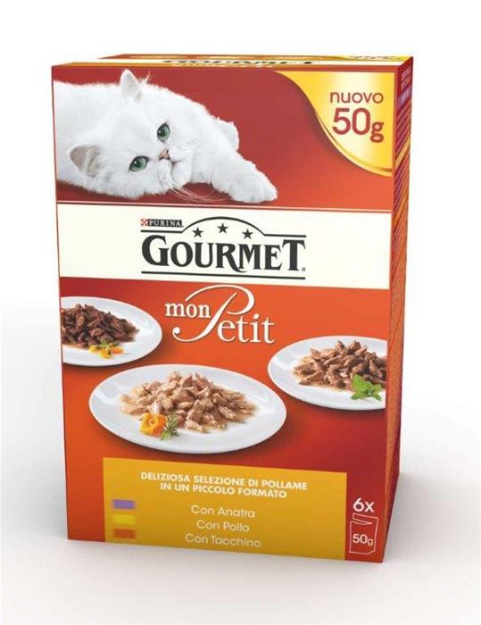 GOURMET MON PETIT 6X50GR POLLAME        