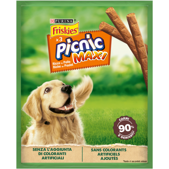 FRISKIES DOG PICNIC MAXI 3 PZ POLLO     