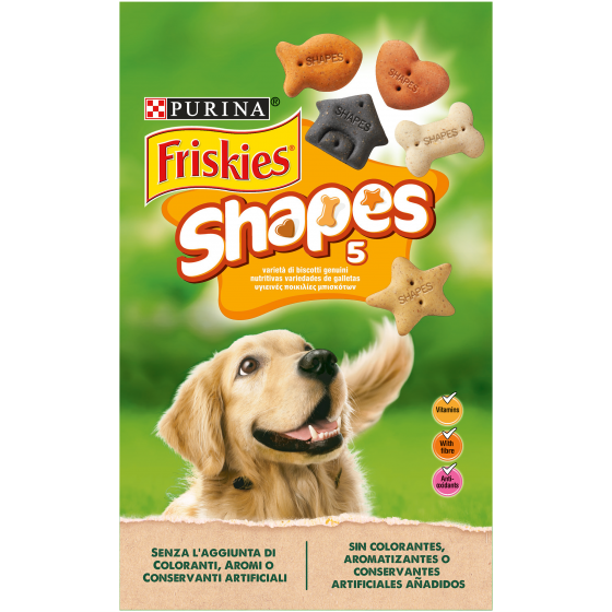 FRISKIES DOG SNACK 800GR SHAPES         