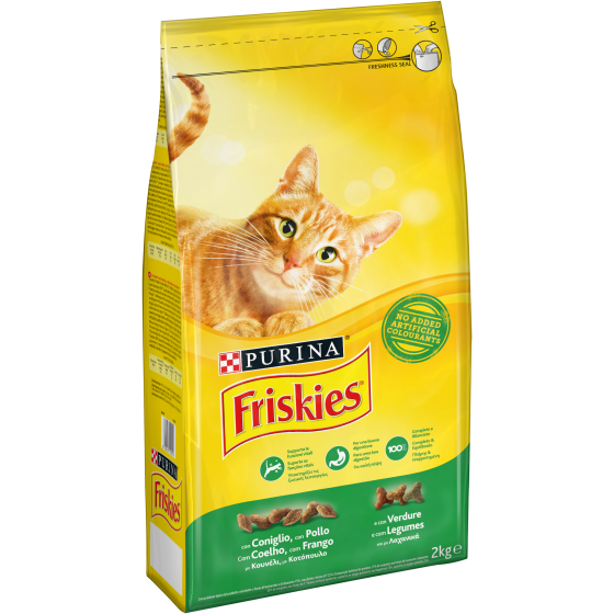 FRISKIES CAT 2KG CONIGLIO POLLO E       
