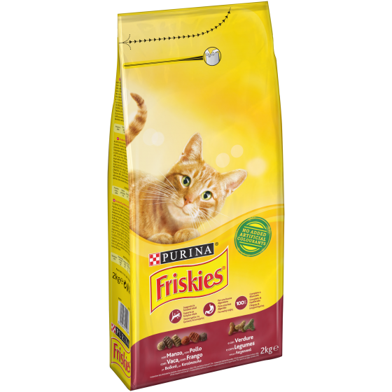 FRISKIES CAT 2KG MANZO POLLO E          