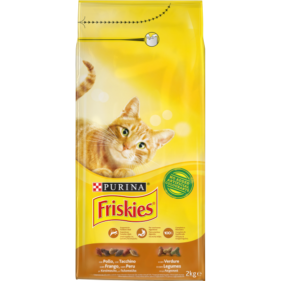 FRISKIES CAT 2KG POLLO TACCHINO E       