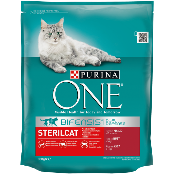 ONE STERILCAT MANZO FRUMENTO 800 GR     