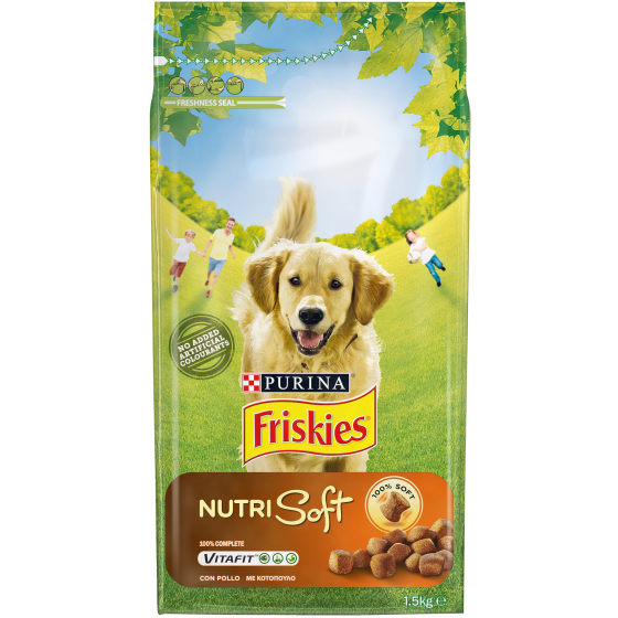 FRISKIES DOG NUTRI SOFT 1,5KG POLLO     