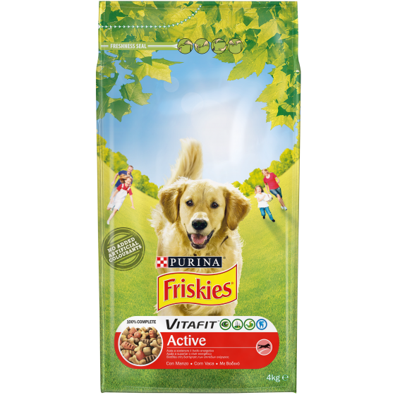 FRISKIES DOG CROCCANTINI 4KG ACTIVE     