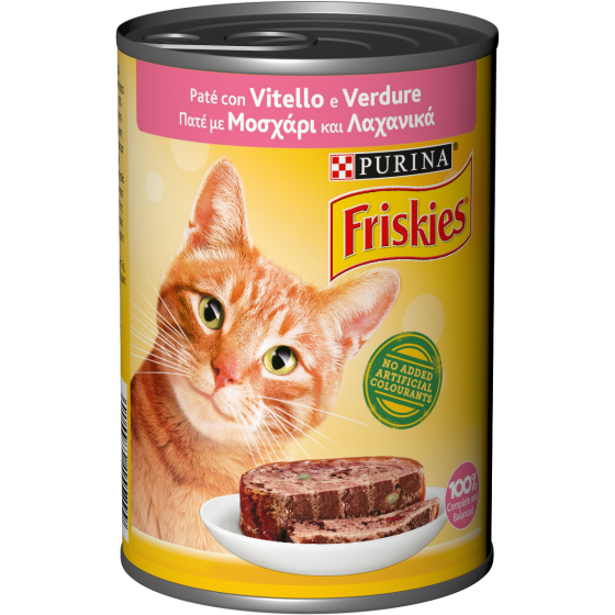 FRISKIES CAT 400GR PATE' VITELLO E      