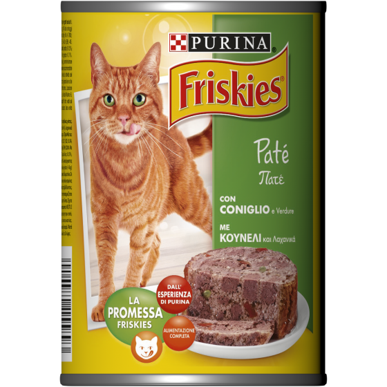 FRISKIES CAT 400GR PATE' CONIGLIO E     