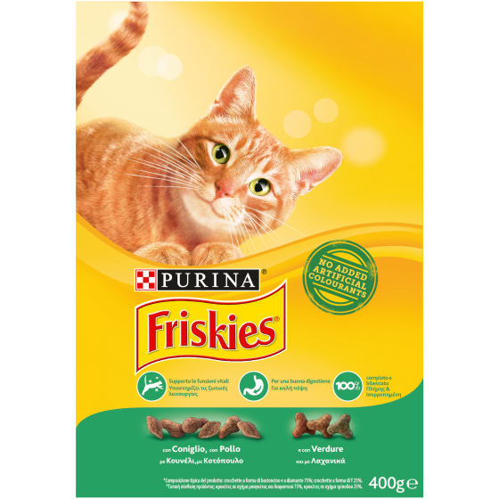 FRISKIES CAT CROCCANT. 400GR POLLO      