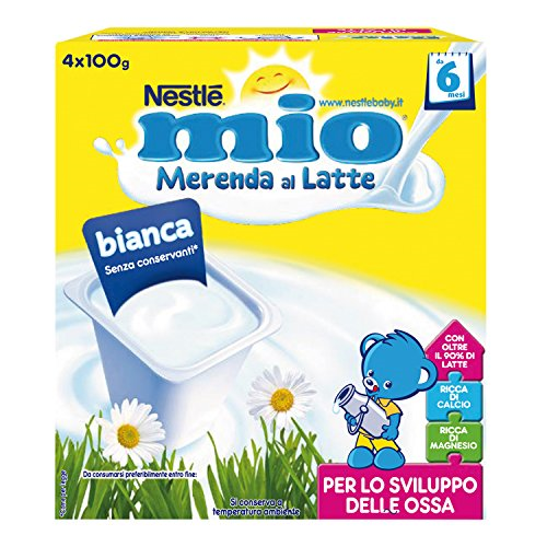 MIO MERENDA DESSERT 4X100GR VANIGLIA    