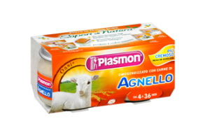 PLASMON OMOGEN.2X80GR AGNELLO           