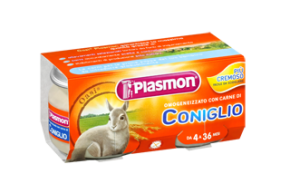 PLASMON OMOGEN.2X80GR CONIGLIO          