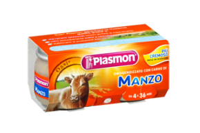 PLASMON OMOGEN.2X80GR MANZO             