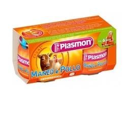 PLASMON OMOGEN.2X80GR MANZO POLLO       