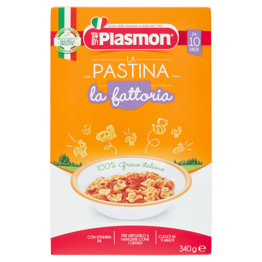 PLASMON PASTINA 340GR LA FATTORIA       