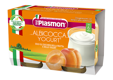 PLASMON MERENDA 2X120GR ALBIC-YOGURT    