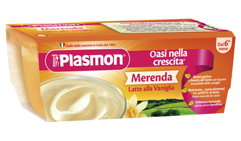 PLASMON MERENDA 2X120GR LATTE VANIGL    