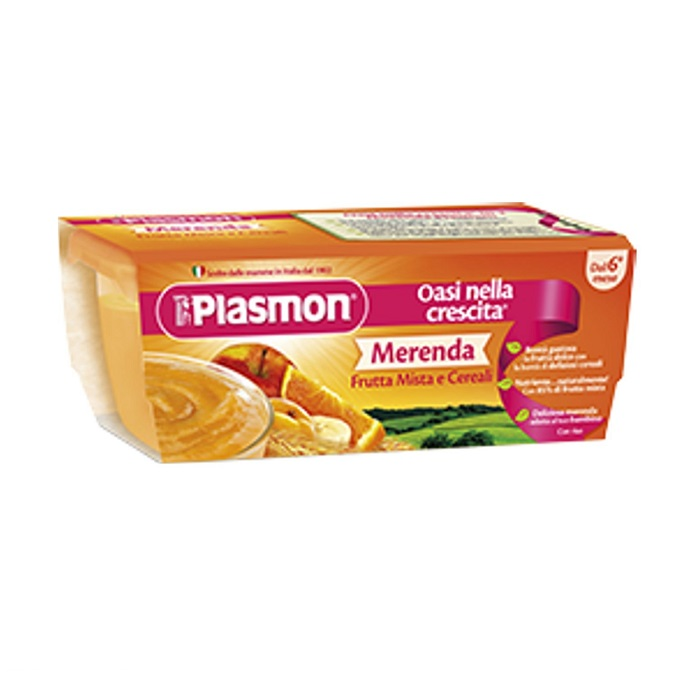 PLASMON MERENDA 2X120GR FRUTTA E        