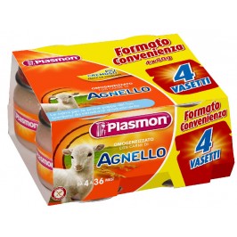 PLASMON OMOGEN.4X80GR AGNELLO           