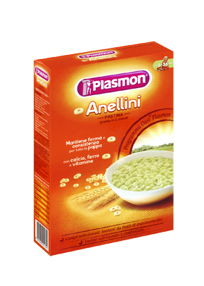 PLASMON PASTINA 340GR ANELLINI          