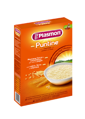 PLASMON PASTINA 340GR PUNTINE           