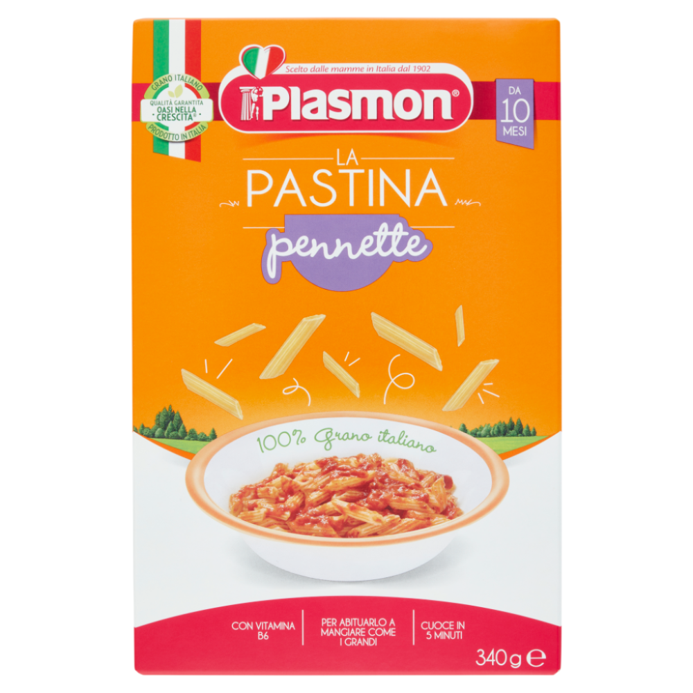 PLASMON PASTINA 340GR PENNETTE          