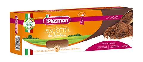 PLASMON BISCOTTI 240GR CACAO            