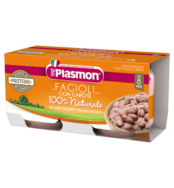 PLASMON OMOGEN.2X80GR  BORLOTTI         