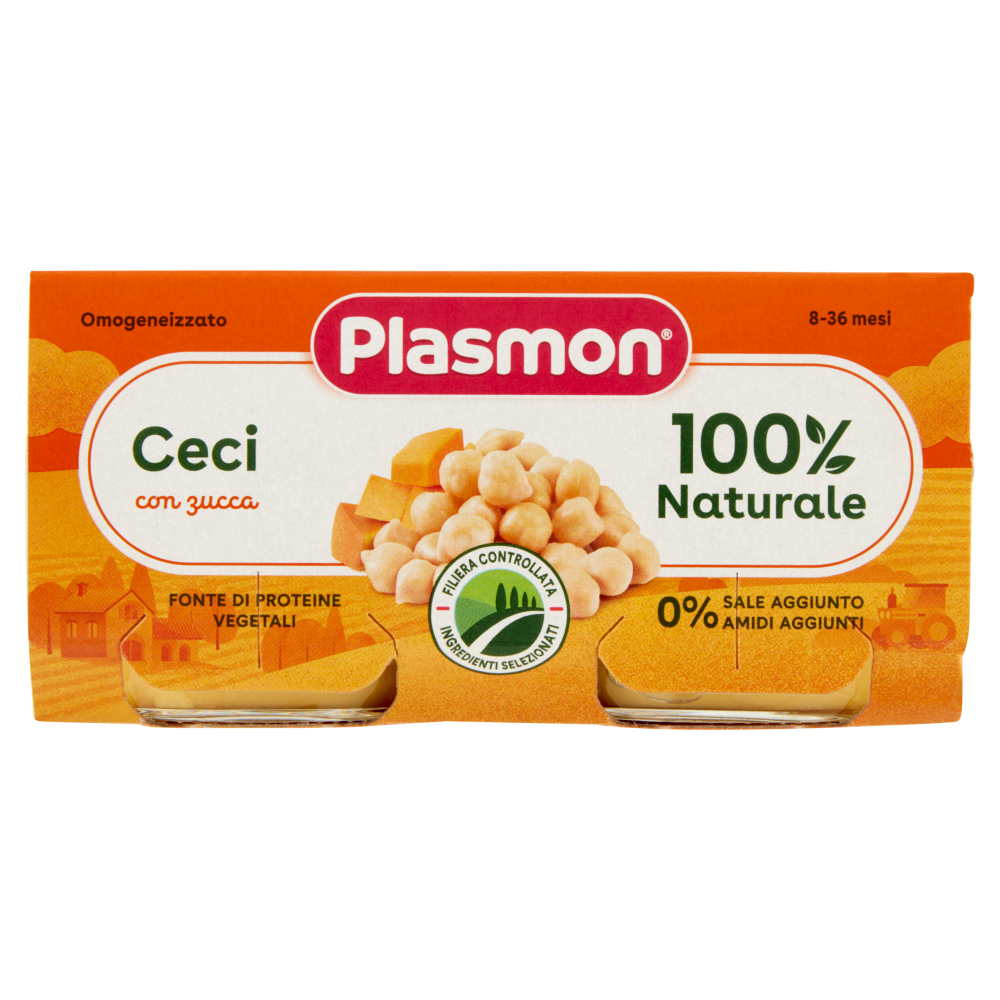 PLASMON OMOGEN.2X80GR CECI E ZUCCA      