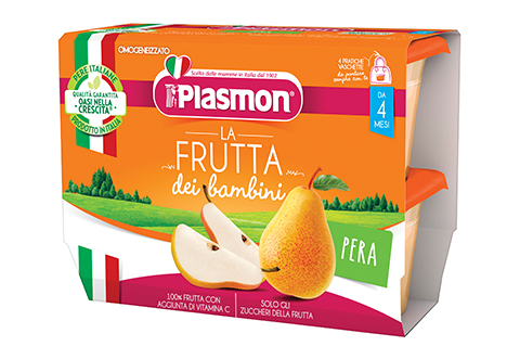 PLASMON OMOGEN.4X100GR PERA             