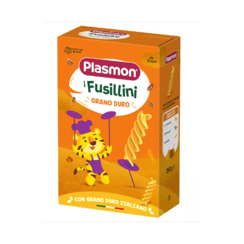 PLASMON PASTINA 250GR FUSILLI           