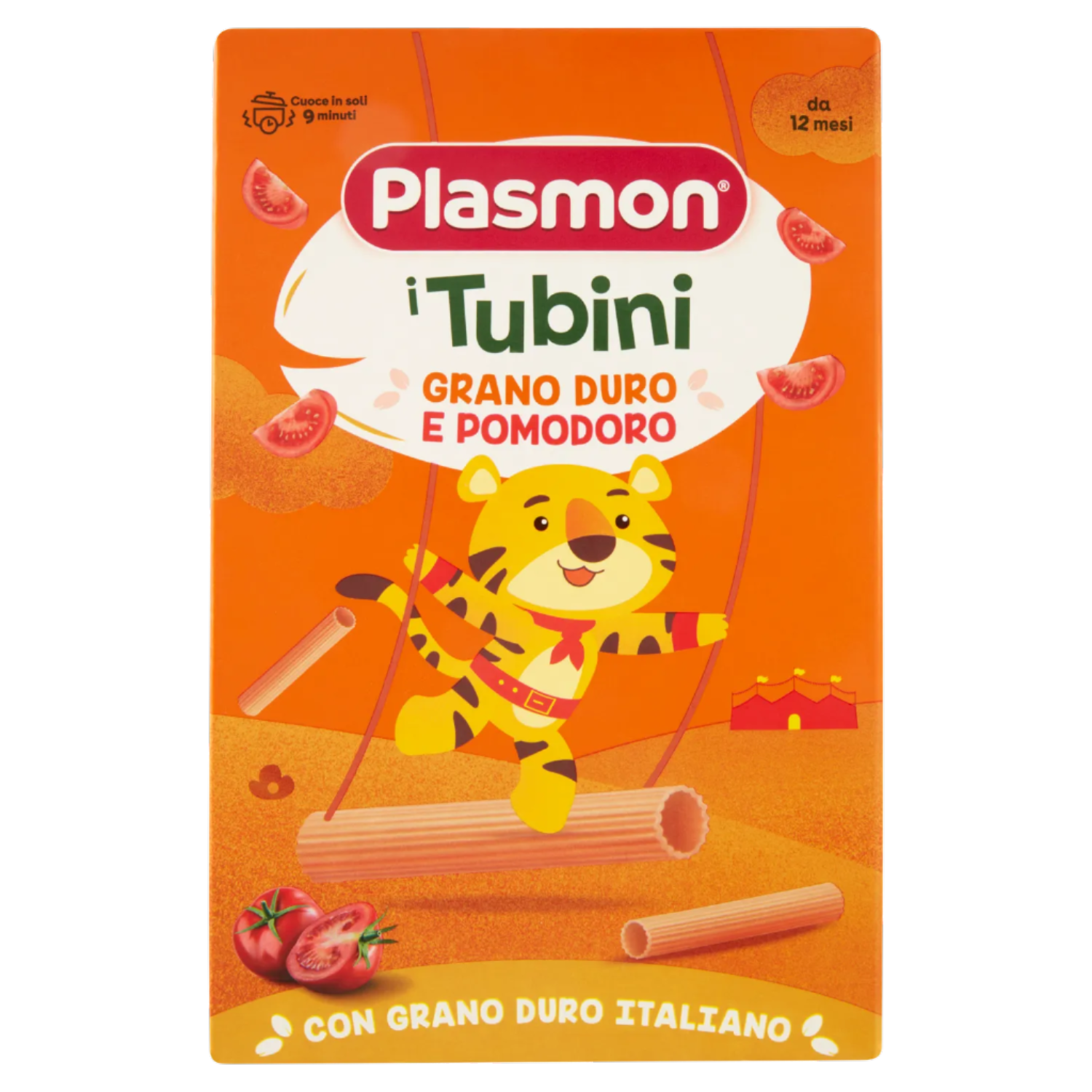 PLASMON PASTINA 250GR TUBINI POMODOR    