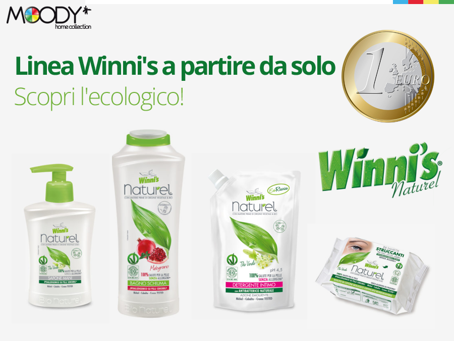 Linea prodotti Winni's, novità ecologica da Moody!