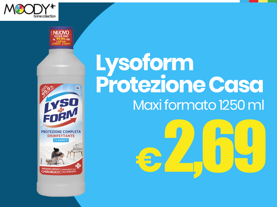 Lysoform Protezione casa, disinfezione assicurata