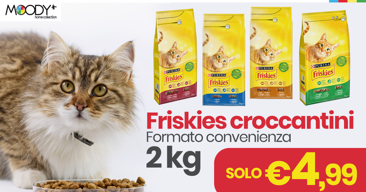 Super offerta sui croccantini Friskies!