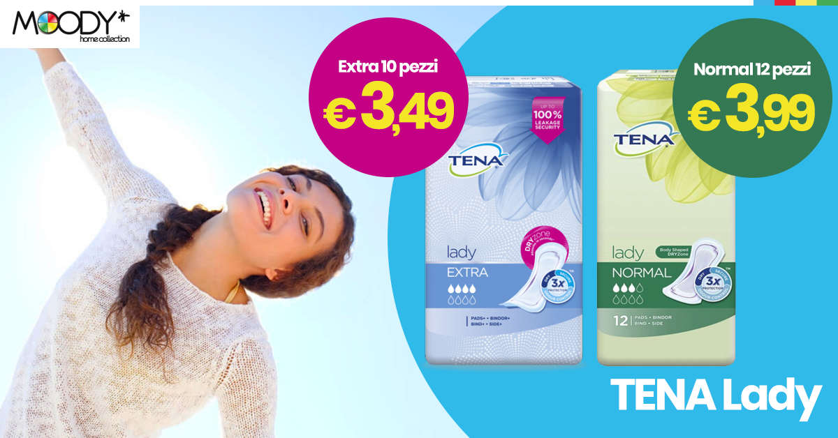 Protezione e comfort con la gamma Tena Lady