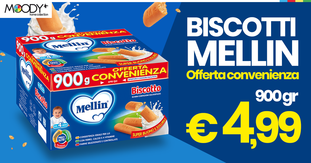 Biscotti Mellin per infanzia: Super promo!